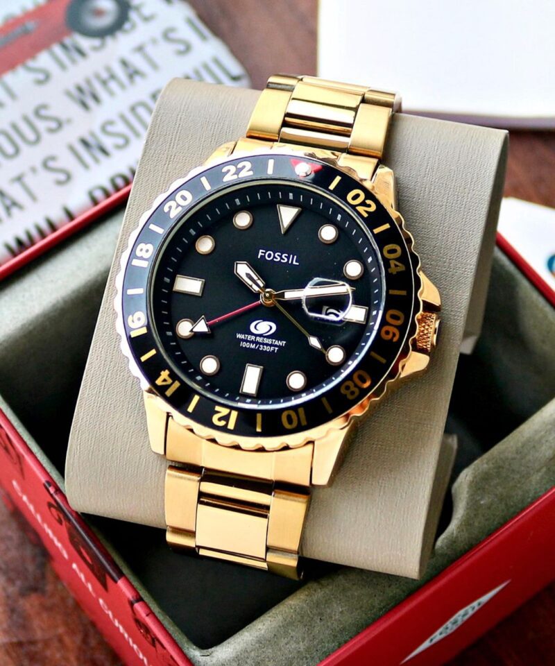 Fossil GMT First Copy Watch