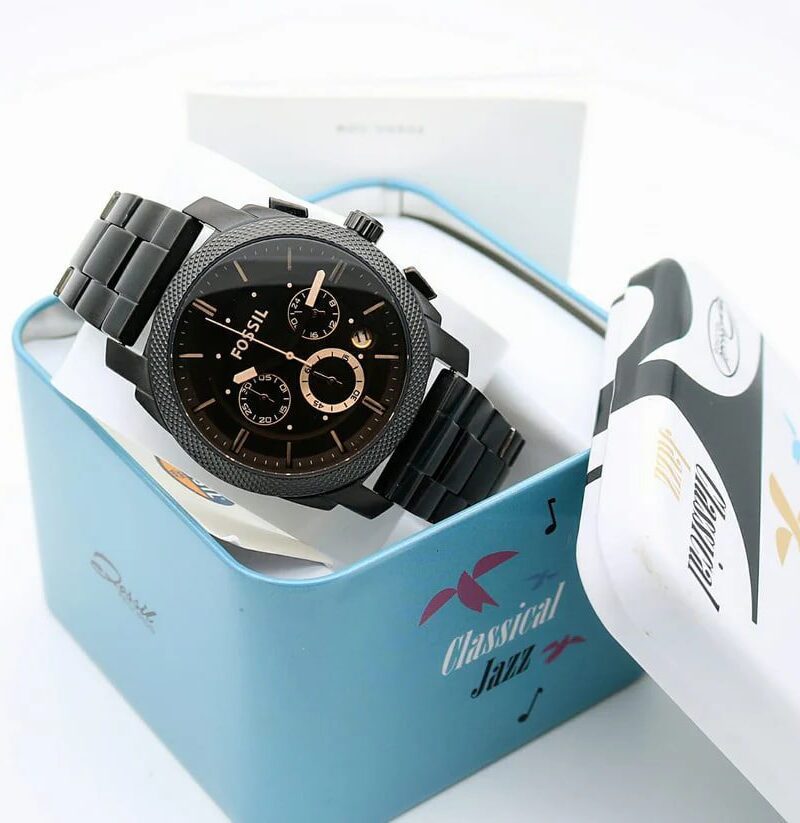 Fossil Machine Chronograph Black Dial Men’s Watch