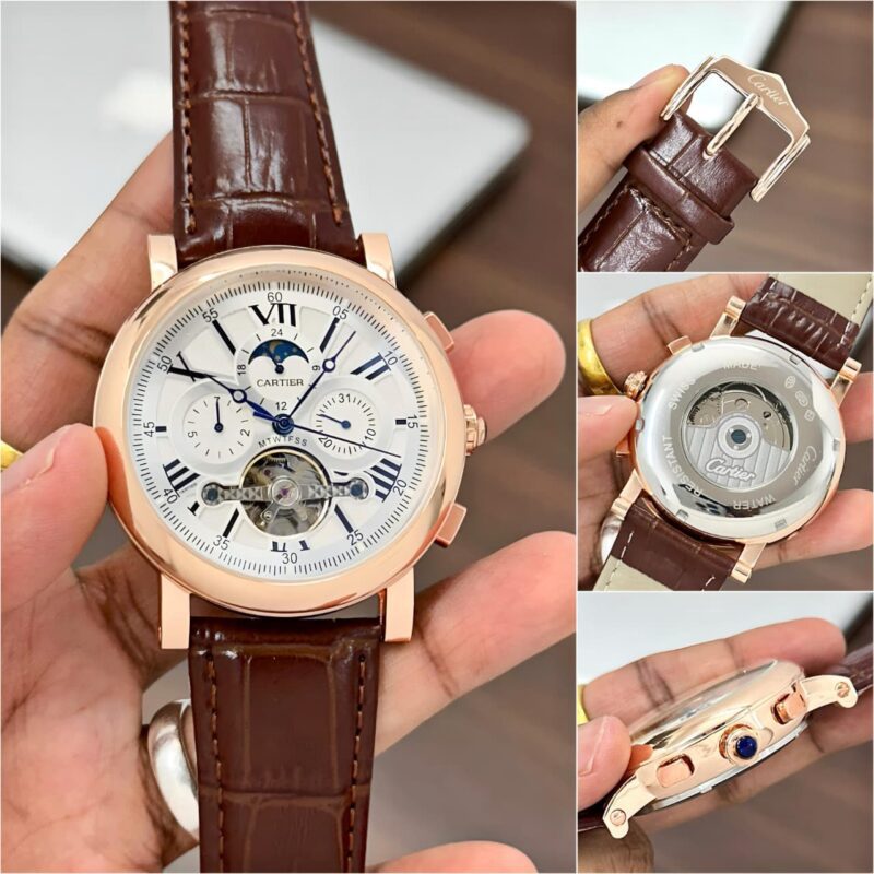 Cartier Open Heart Tourbillon Sun-Moon Working Face