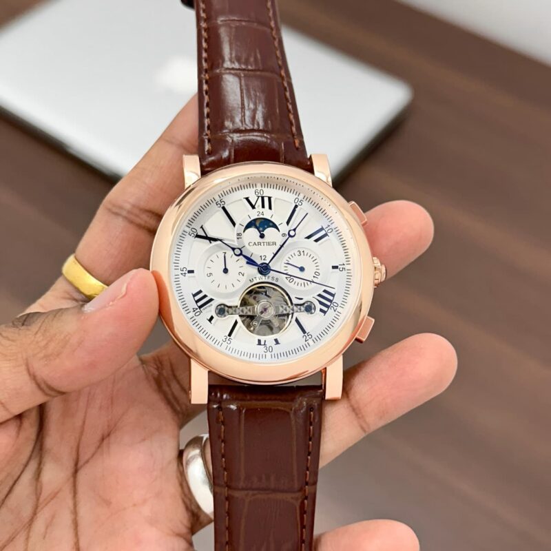 Cartier Open Heart Tourbillon Sun-Moon Working Face