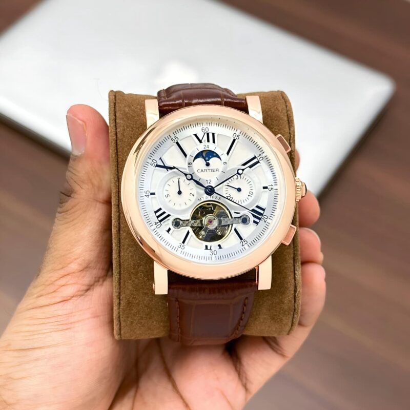 Cartier Open Heart Tourbillon Sun-Moon Working Face