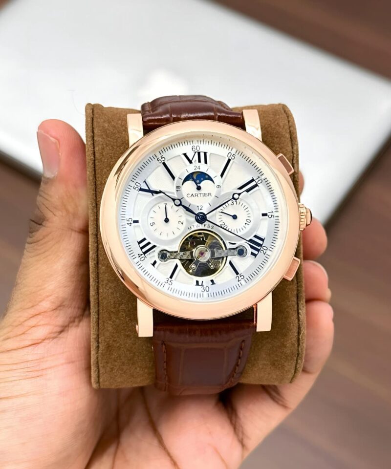 Cartier Open Heart Tourbillon Sun-Moon Working Face