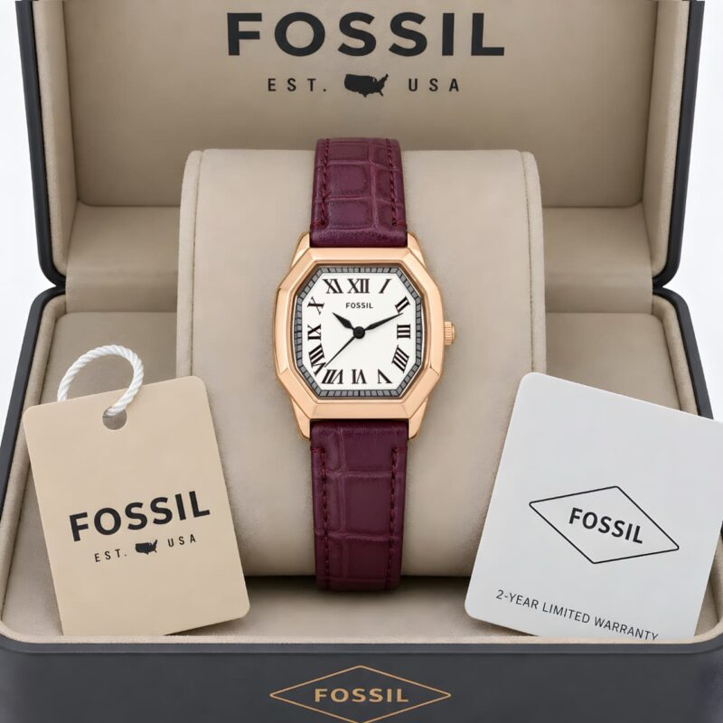 Fossil Harlow Premium Rosegold-Tone Case Watch