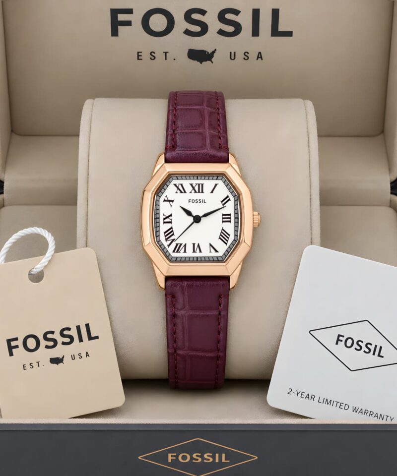 Fossil Harlow Premium Rosegold-Tone Case Watch