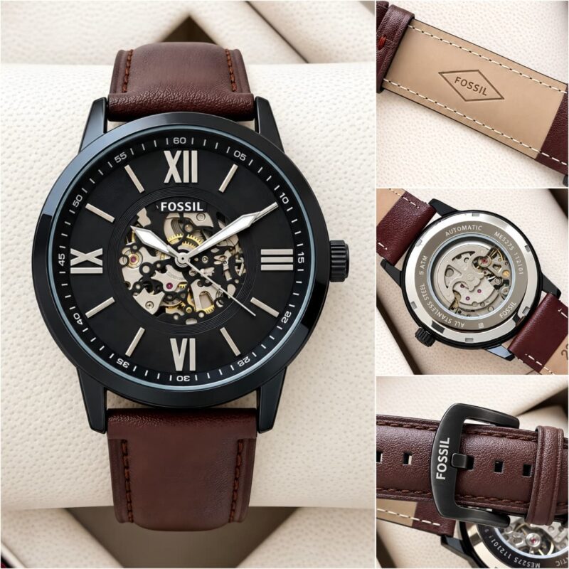 Fossil Neutra Automatic Open Heart Both side glass