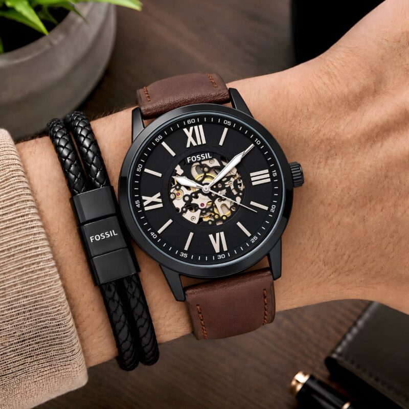 Fossil Neutra Automatic Open Heart Both side glass
