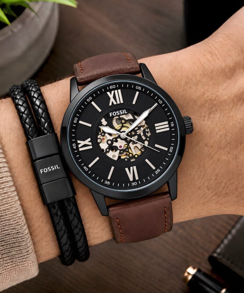 Fossil Neutra Automatic Open Heart Both side glass