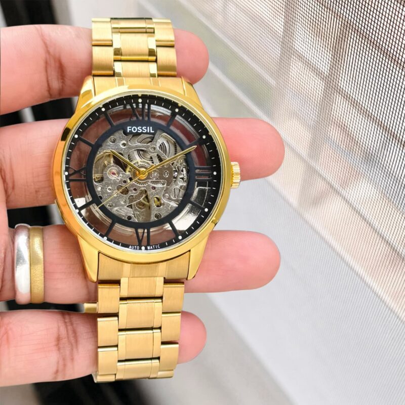 Fossil Townsman Automatic 5 Link Stainless Steel Bracelet