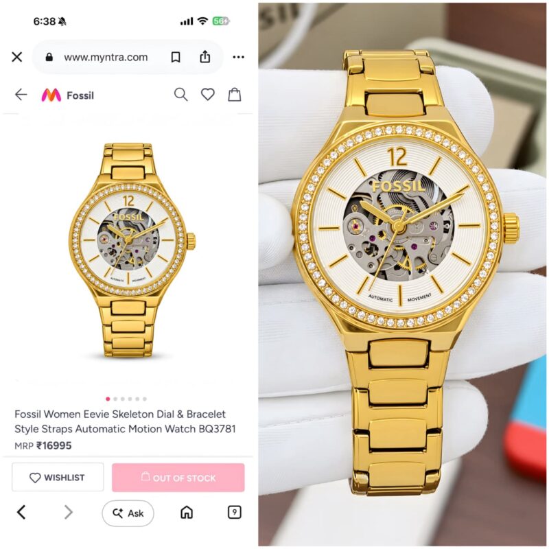 Fossil Women's Fossil Evie Automatic Watch