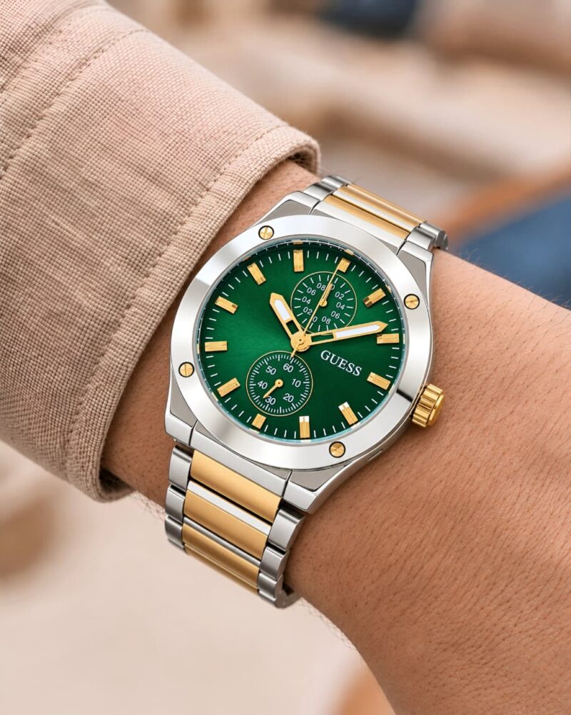 Guess GD Jet Series GW0795G1 Premium Green Sunray Dial