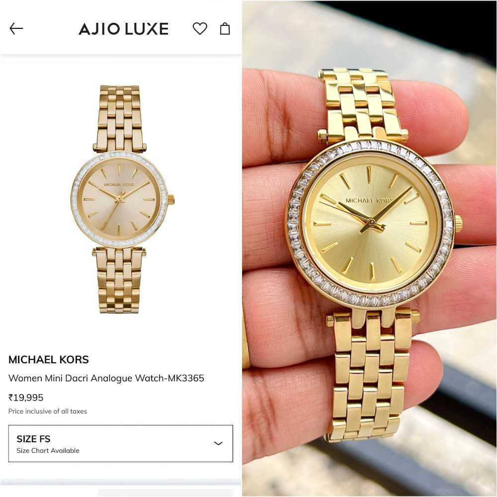 Michael Kors Gold Watch MK3365