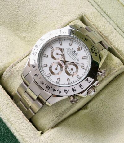 Rolex Cosmograph Daytona Full Silver First Copy
