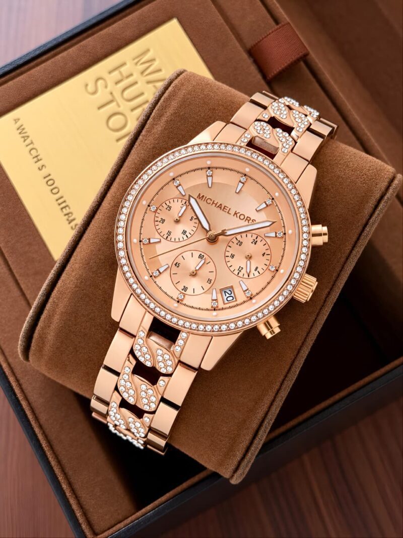 Michael Kors Ritz Women MK7223 Rose Gold colour