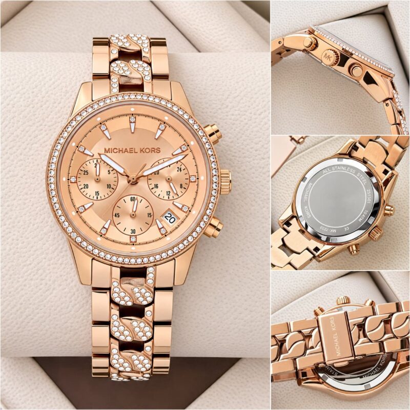 Michael Kors Ritz Women MK7223 Rose Gold colour