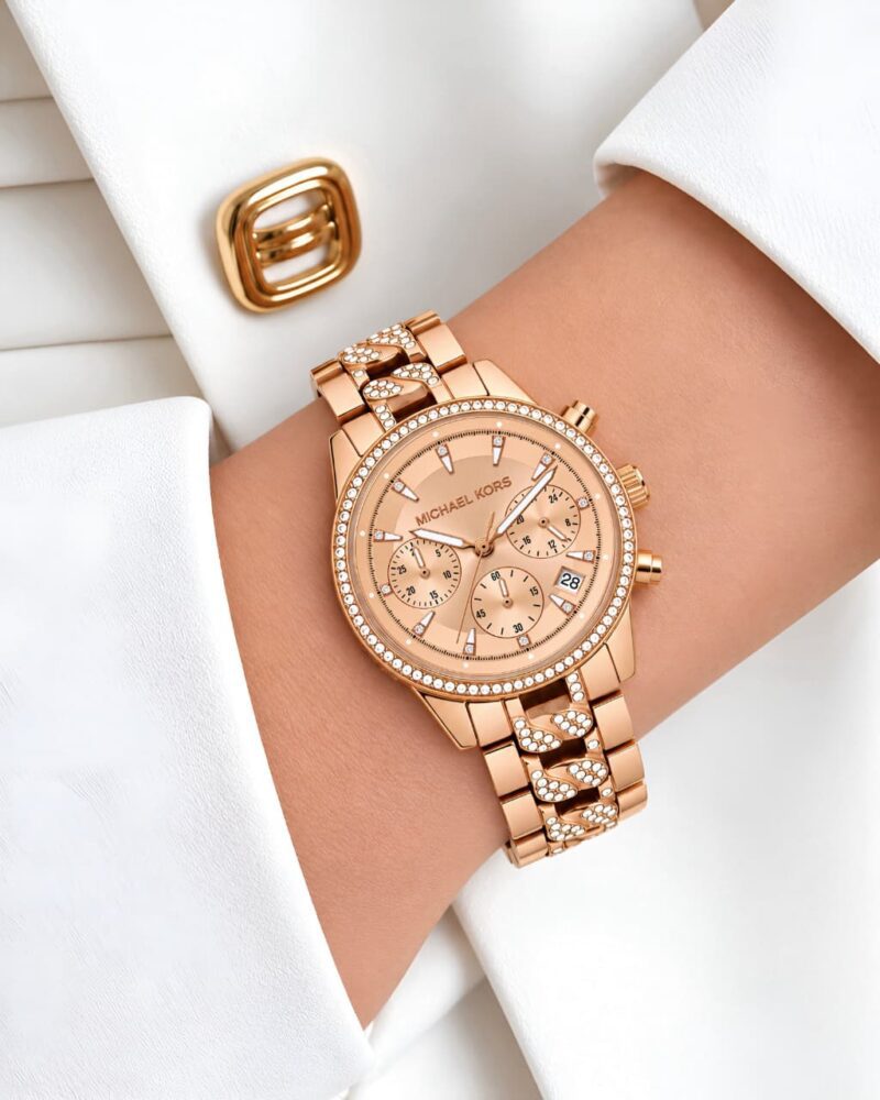 Michael Kors Ritz Women MK7223 Rose Gold colour