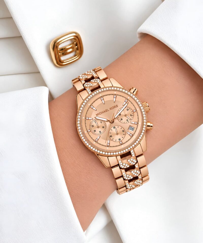 Michael Kors Ritz Women MK7223 Rose Gold colour