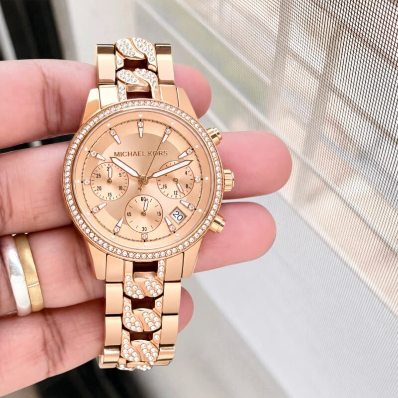 Michael Kors Ritz Women MK7223 Rose Gold colour