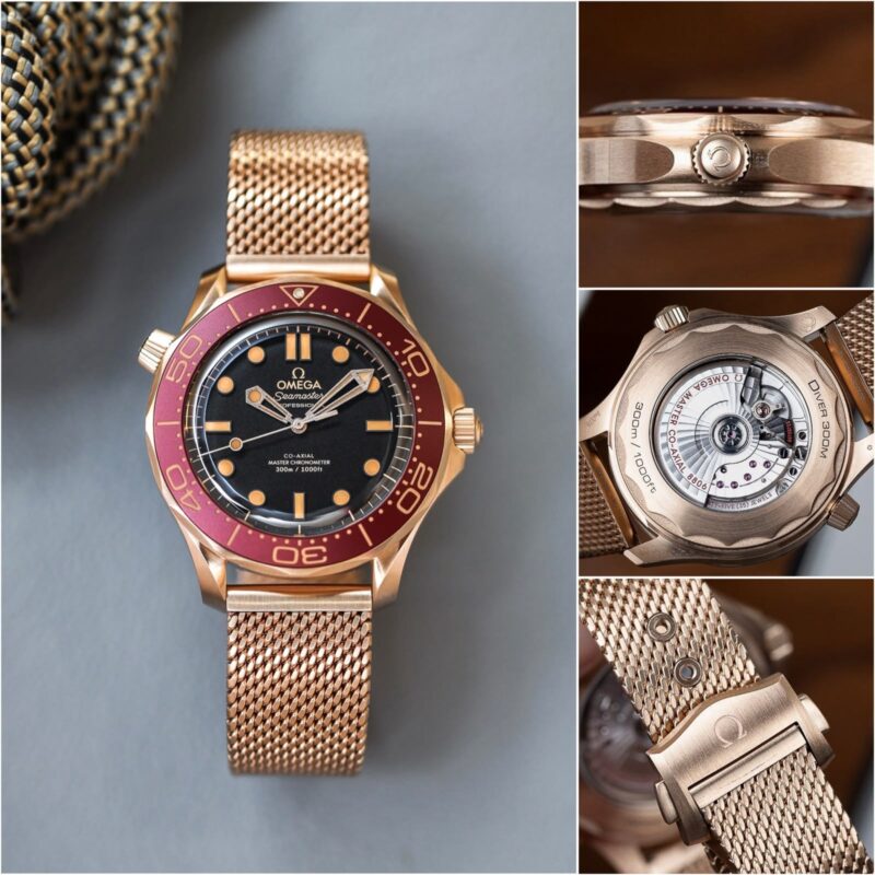 OMEGA Seamaster Diver 300M Ultra Helium Escape Valve Crown