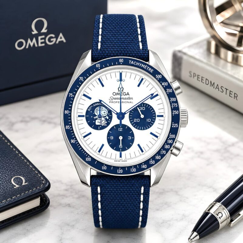 Omega Speedmaster Professional Chronograph Fabric Strap
