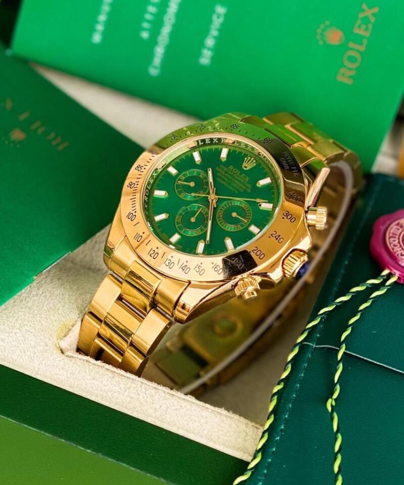Rolex Cosmograph Daytona Gold Green Copy