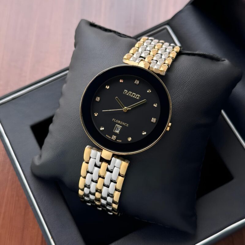 Rado Florence Stainless Steel Silver Gold Body Watch