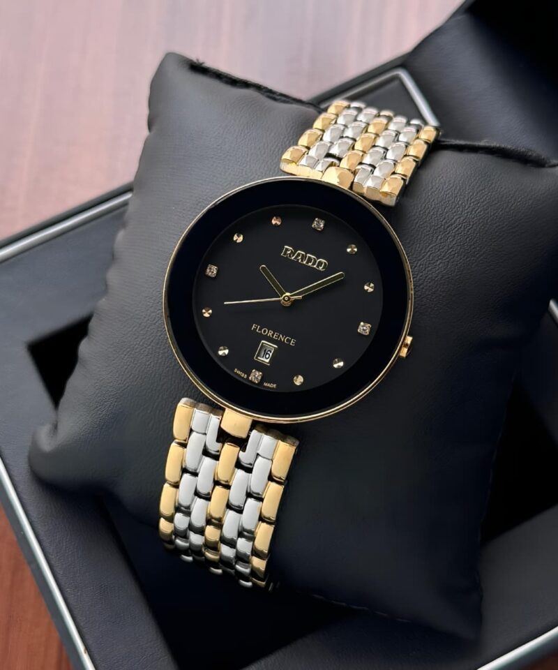 Rado Florence Stainless Steel Silver Gold Body Watch