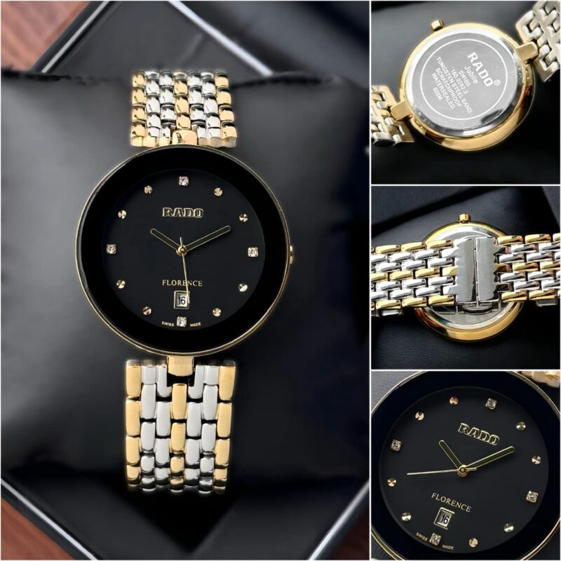 Rado Florence Stainless Steel Silver Gold Body Watch