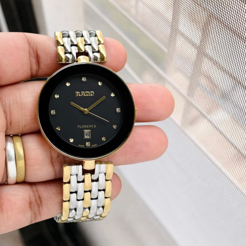 Rado Florence Stainless Steel Silver Gold Body Watch