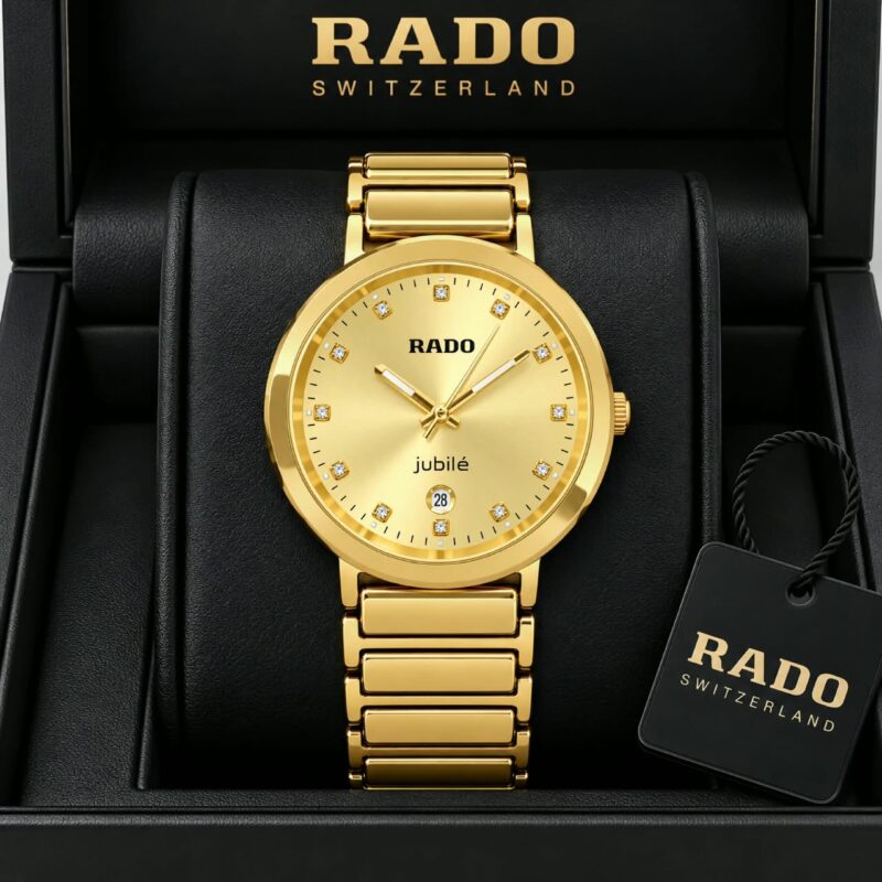 Rado ubilé Diamond Gold Edition Secure Butterfly Clasp