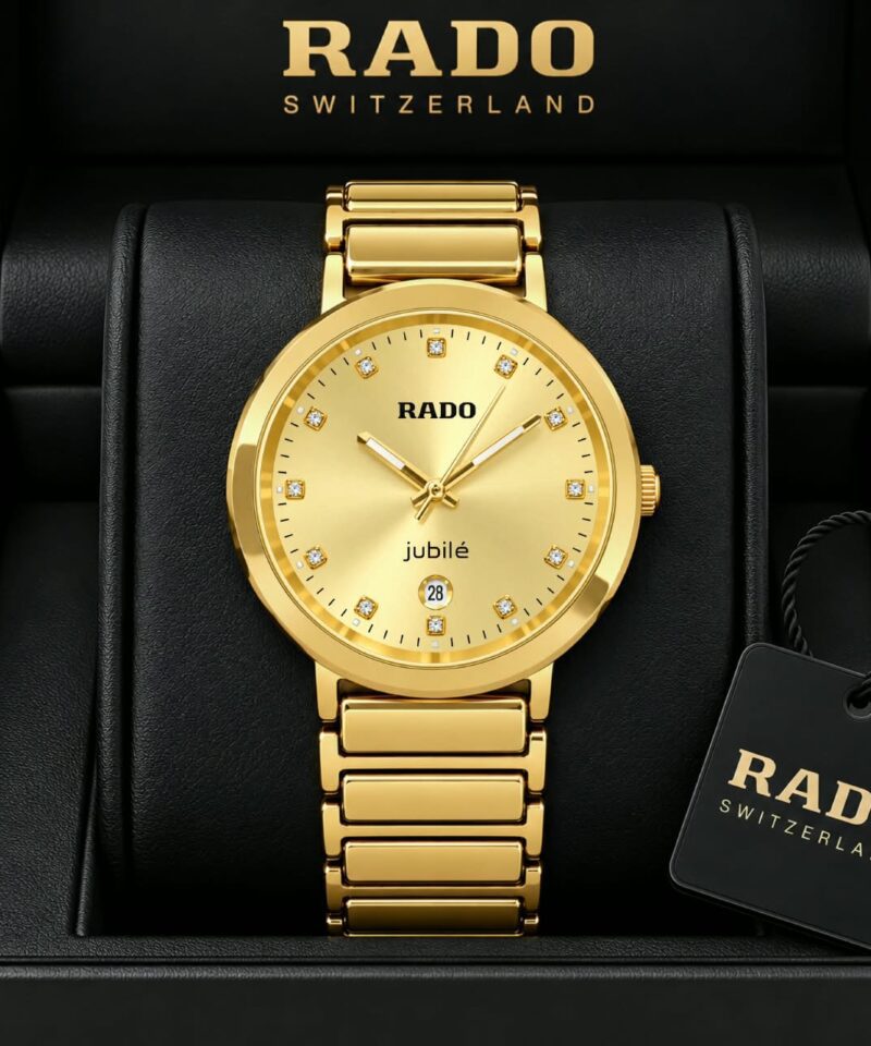 Rado ubilé Diamond Gold Edition Secure Butterfly Clasp