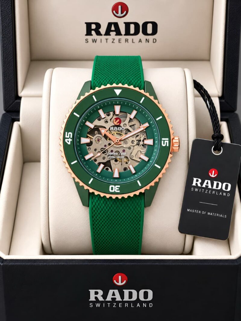 Rado Mens Captain Cook Stainless Steel Watch