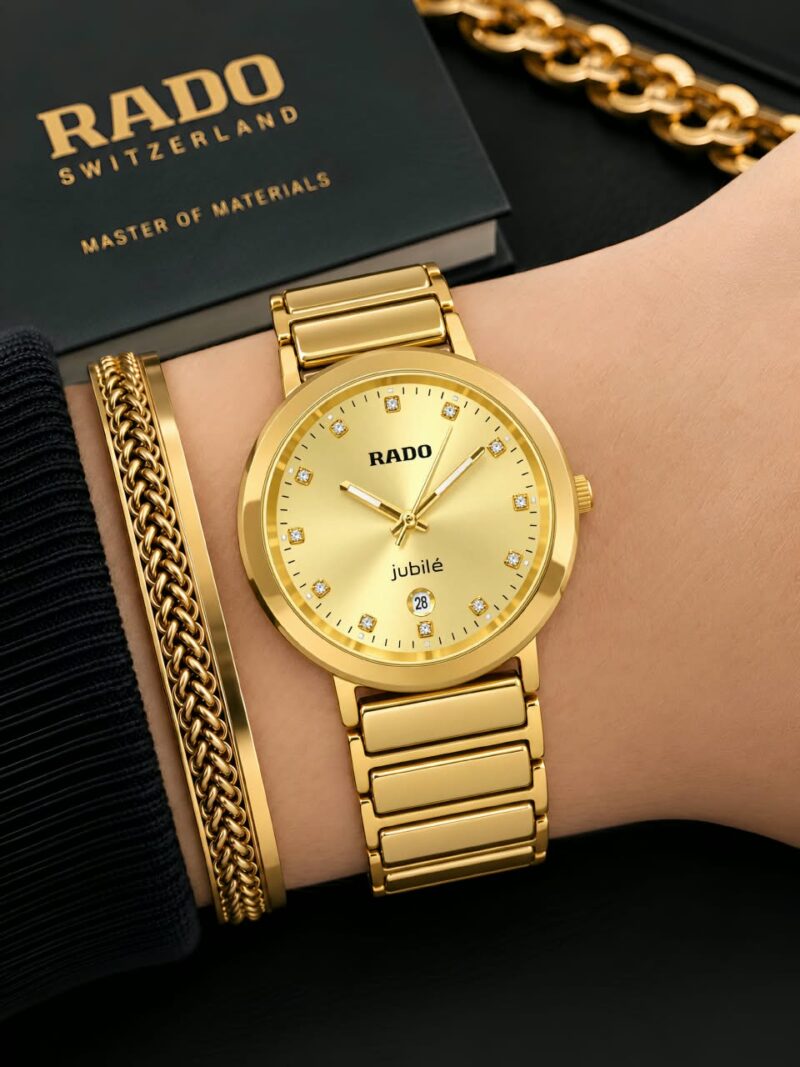 Rado ubilé Diamond Gold Edition Secure Butterfly Clasp