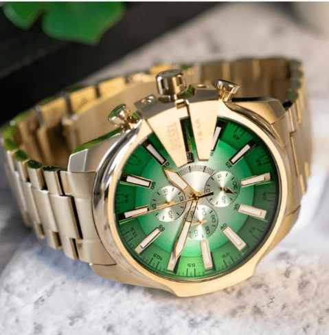 Diesel 10 bar Green first Copy Watch