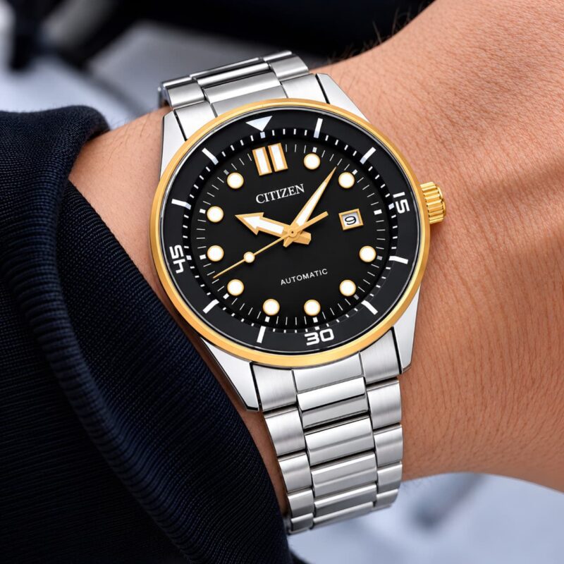 Citizen NJ0196-80X Black & Gold Stainless steel