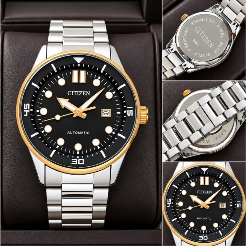 Citizen NJ0196-80X Black & Gold Stainless steel