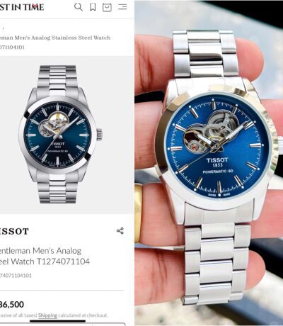 Tissot Blue Gentleman Powermatic 80 First Copy watch