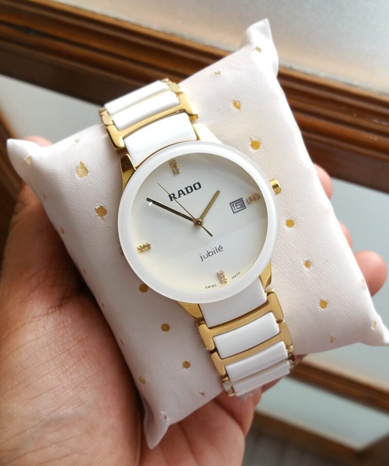 Rado White gold Jubilee Men First Copy Watch
