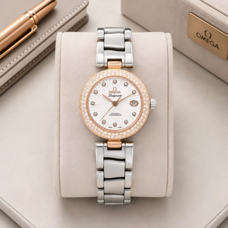 Omega Ladymatic Diamond Edition Watch