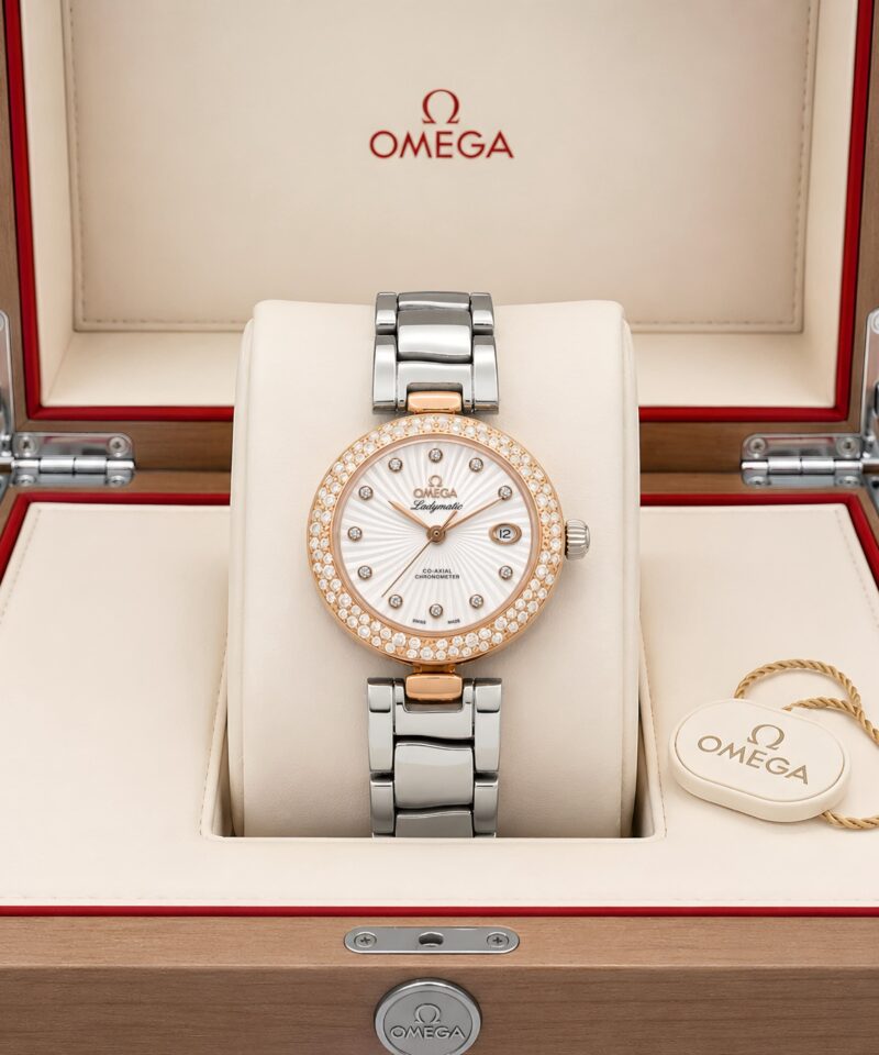 Omega Ladymatic Diamond Edition Watch