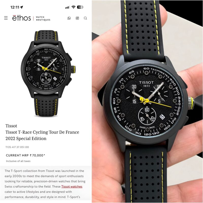 Tissot Vuelta Chronograph 7AA Premium Collection