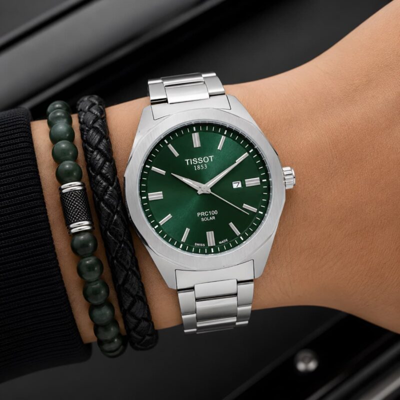 Tissot PRC100 Solar Green Watch