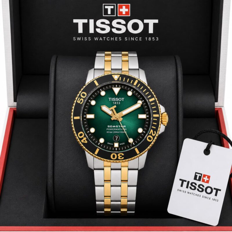 Tissot Seastar Powermatic 80 Green Watch