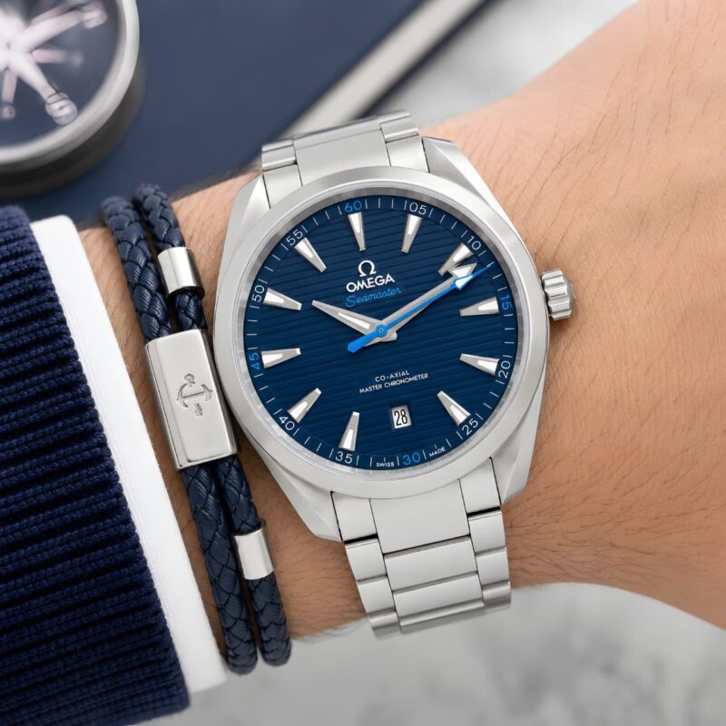 Omega For Men Seamaster Aqua Terra Blue