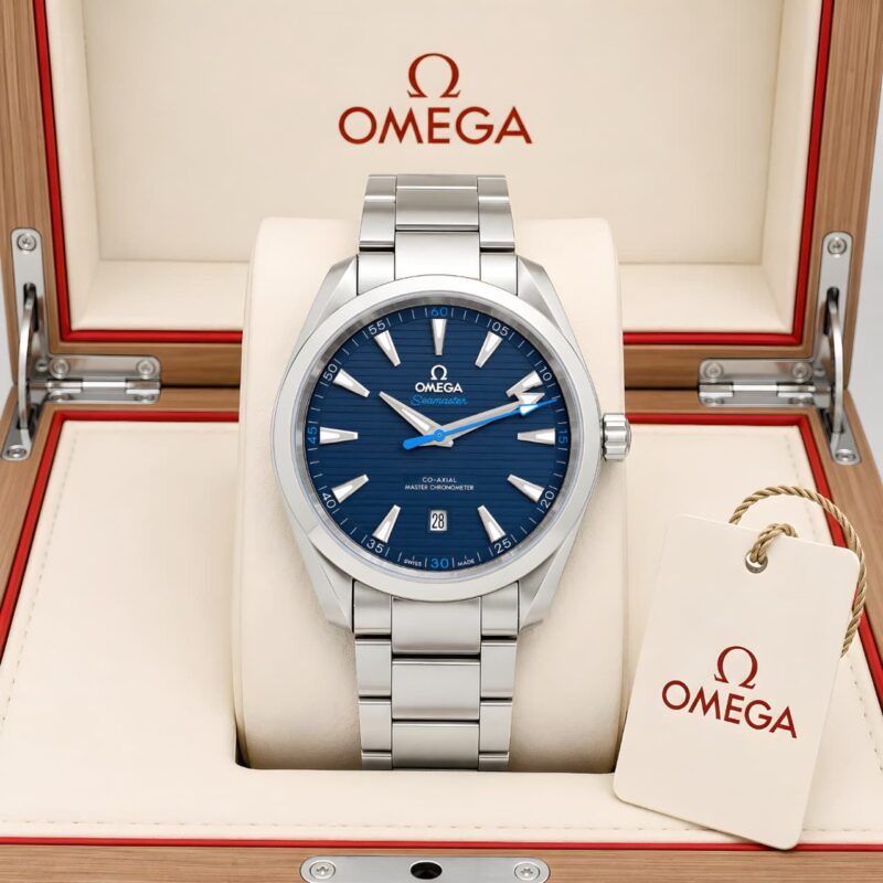 Omega For Men Seamaster Aqua Terra Blue