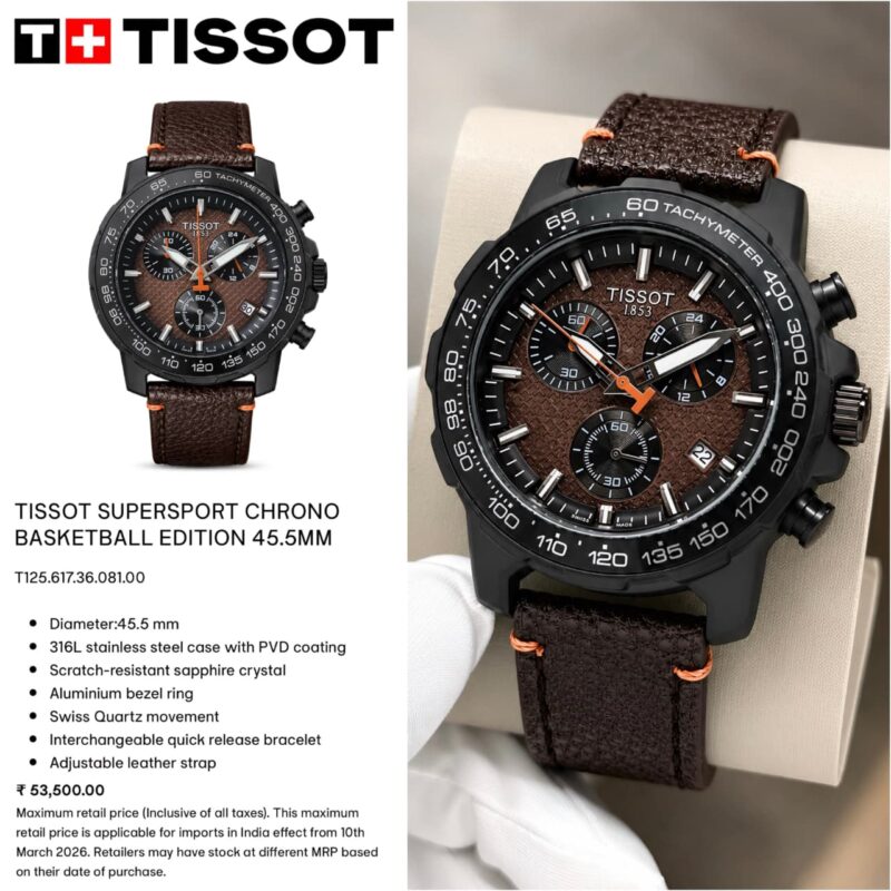Tissot Supersport Chrono Basketball Edition