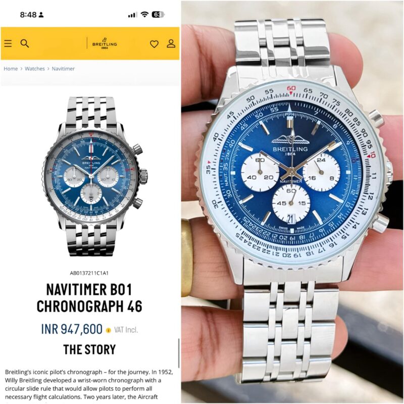 Breitling Navitimer Chronograph watch