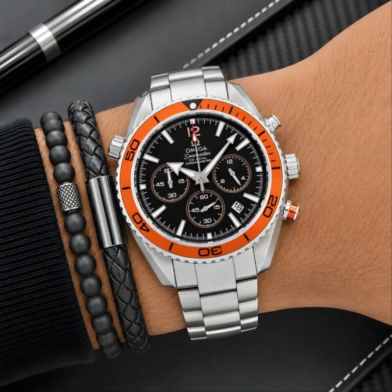 Omega Seamaster Planet Ocean Chronograph Watch