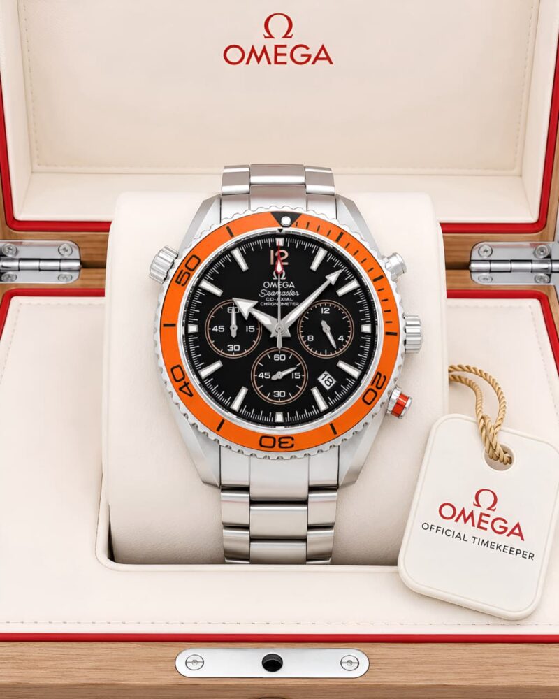Omega Seamaster Planet Ocean Chronograph Watch