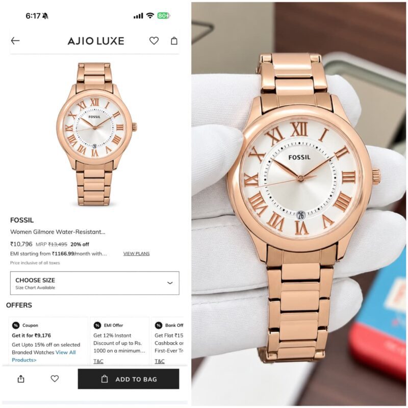Fossil Gilmore Series Watch