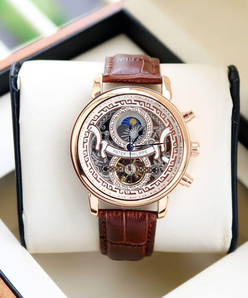 Cartier Tourbillion Moon Face  Copy Watch